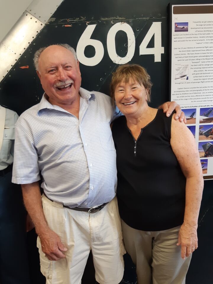 Bob Pearson and Pearl Dion at the 40th anniversary, 2023